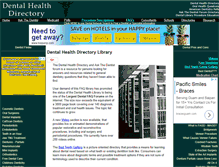Tablet Screenshot of dental--health.com